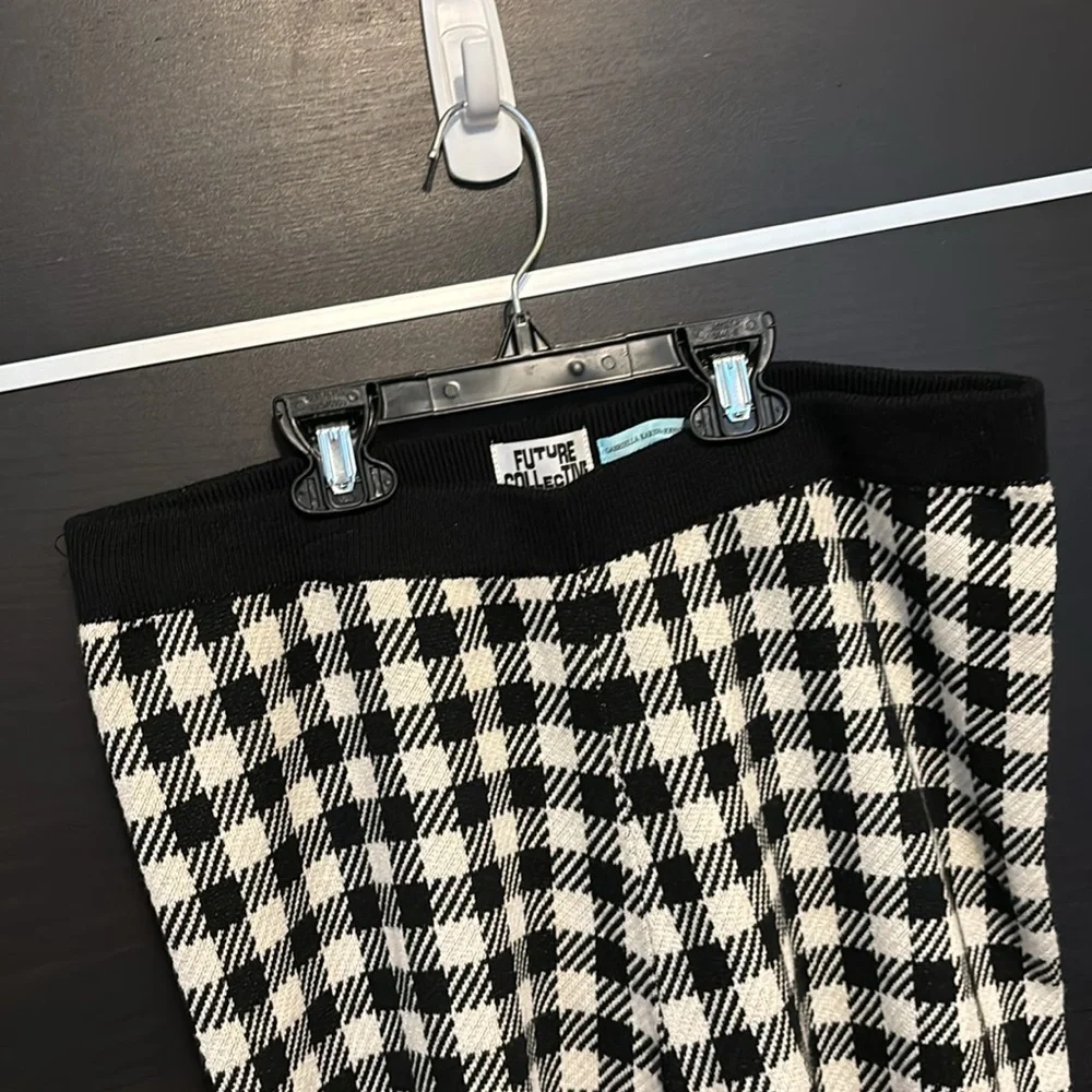 Future Collective LIMITED EDITION Gingham Check Biker Style Shorts